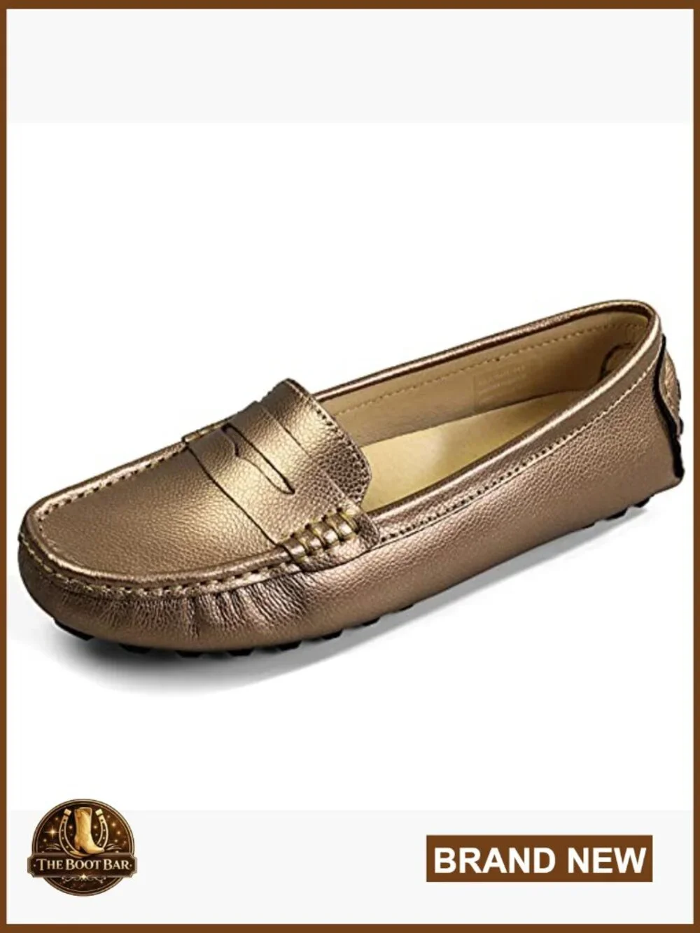 Classic Penny Loafers Casual Slip-Ons Lightweight Walking Flats Driving Mocs